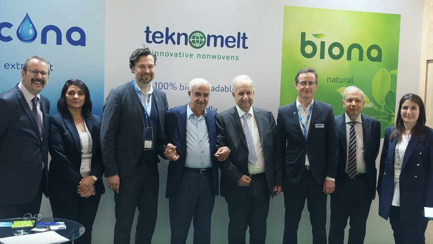 ANDRITZ PRODUCTION LINE FOR BIODEGRADABLE WIPES STARTS UP AT TEKNOMELT, TÜRKIYE